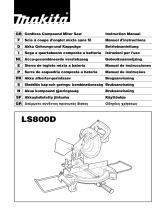 Makita LS800D Manual do usuário