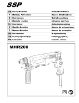 Makita MHR200 Manual do usuário