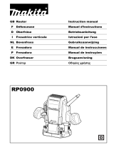 Makita Oberfräse RP0900 Manual do proprietário