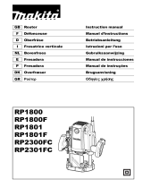 Makita RP1801F Manual do usuário