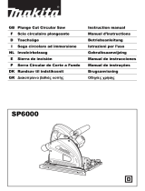 Makita sp 6000 k 1x Manual do usuário