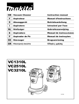 Makita VC1310L Manual do usuário