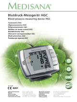 Medisana Bloodpressure monitor HGC Manual do proprietário