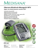 Medisana Bloodpressure monitor MTV Manual do proprietário