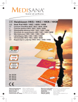 Medisana Heating pad HKM Manual do proprietário