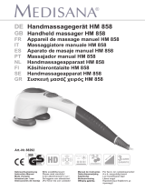 Medisana HM 858 Manual do proprietário