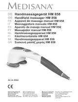 Medisana HM 858 Manual do proprietário