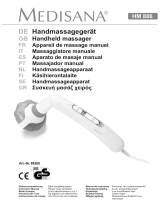 Medisana HM 886 Massagegerät Manual do proprietário