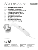 Medisana HM 886 Massagegerät Manual do proprietário