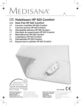 Medisana HP 625 Comfort Manual do proprietário