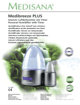 Medisana Intensive Humidifier with timer Medibreeze Plus Manual do proprietário