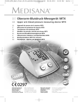 Medisana 51083 MTX Manual do proprietário