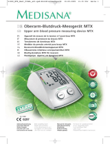 Medisana Upper Arm Blood Pressure Monitor MTX Manual do proprietário