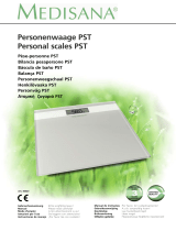 Medisana Personal scales PST Manual do proprietário
