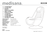 Medisana RS 650 Lounge Chair Manual do proprietário