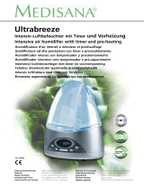 Medisana Ultrabreeze met timer Manual do proprietário