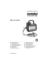 Metabo BSA 14.4-18 LED BARE Guia de usuario