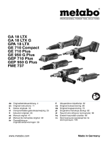 Metabo GE 710 Compact Manual do usuário