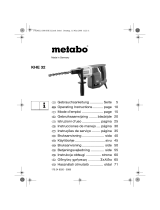 Metabo KHE 32 Instruções de operação