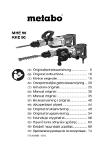 Metabo MHE 96 Instruções de operação