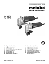 Metabo KU 6872 Instruções de operação
