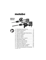 Metabo Power Hammer 600596420 Manual do usuário