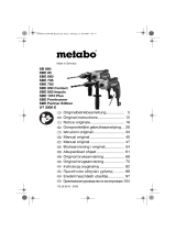 Metabo SBE 705 Manual do proprietário