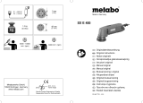 Metabo SXE400 Guia de usuario