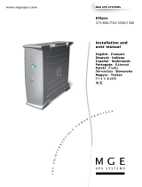 MGE UPS Systems 1500 Manual do usuário