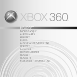 Microsoft Xbox 360 Micro / Casque Guia de usuario
