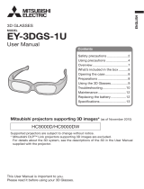 Mitsubishi EY-3DGS-1U Manual do usuário