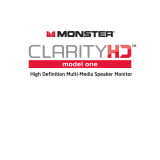 Monster Clarity HD Model One High Especificação