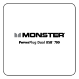 Monster Cable PowerPlug Dual USB 700 Guia de usuario