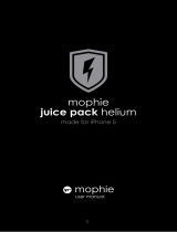 Mophie Juice pack helium iPhone 5 Manual do usuário