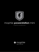 Mophie Juice Pack Powerstation mini Manual do usuário