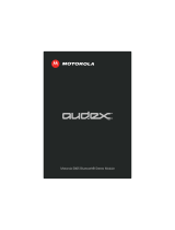 Motorola audex S805 Manual do usuário