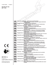 Mountfield MM2605 5 in 1 Multi Tool Hedge Cutter Manual do usuário