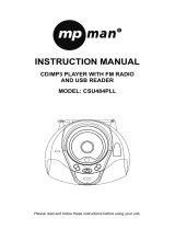 MPMan CSU484PLL Manual do usuário