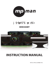MPMan MINI300BT Manual do proprietário