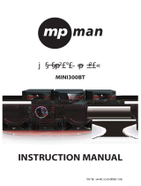 MPMan MINI300BT Manual do proprietário