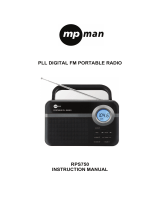 MPMan RPS750 Manual do proprietário