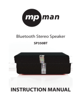 MPMan SP350BT Manual do proprietário