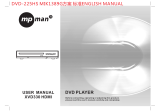 MPMan XVD330HDMI Manual do proprietário