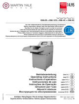 MyBinding Intimus S14.95 6mm x 60mm Industrial Cross Cut Shredder Manual do usuário