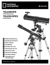 National Geographic 90/900 Refractor Telescope EQ3 Manual do proprietário