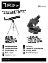 National Geographic Compact Telescope and Microscope Set Manual do proprietário