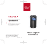 Nebula Capsule Manual do proprietário