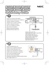 NEC M300W Manual do proprietário