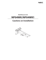 NEC NP04WK1 Manual do usuário