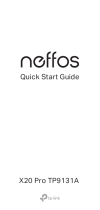 Neffos X20 Pro 64GB Green Manual do usuário